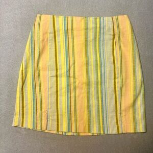 Love on a Hanger Multicolor Striped Pencil Skirt